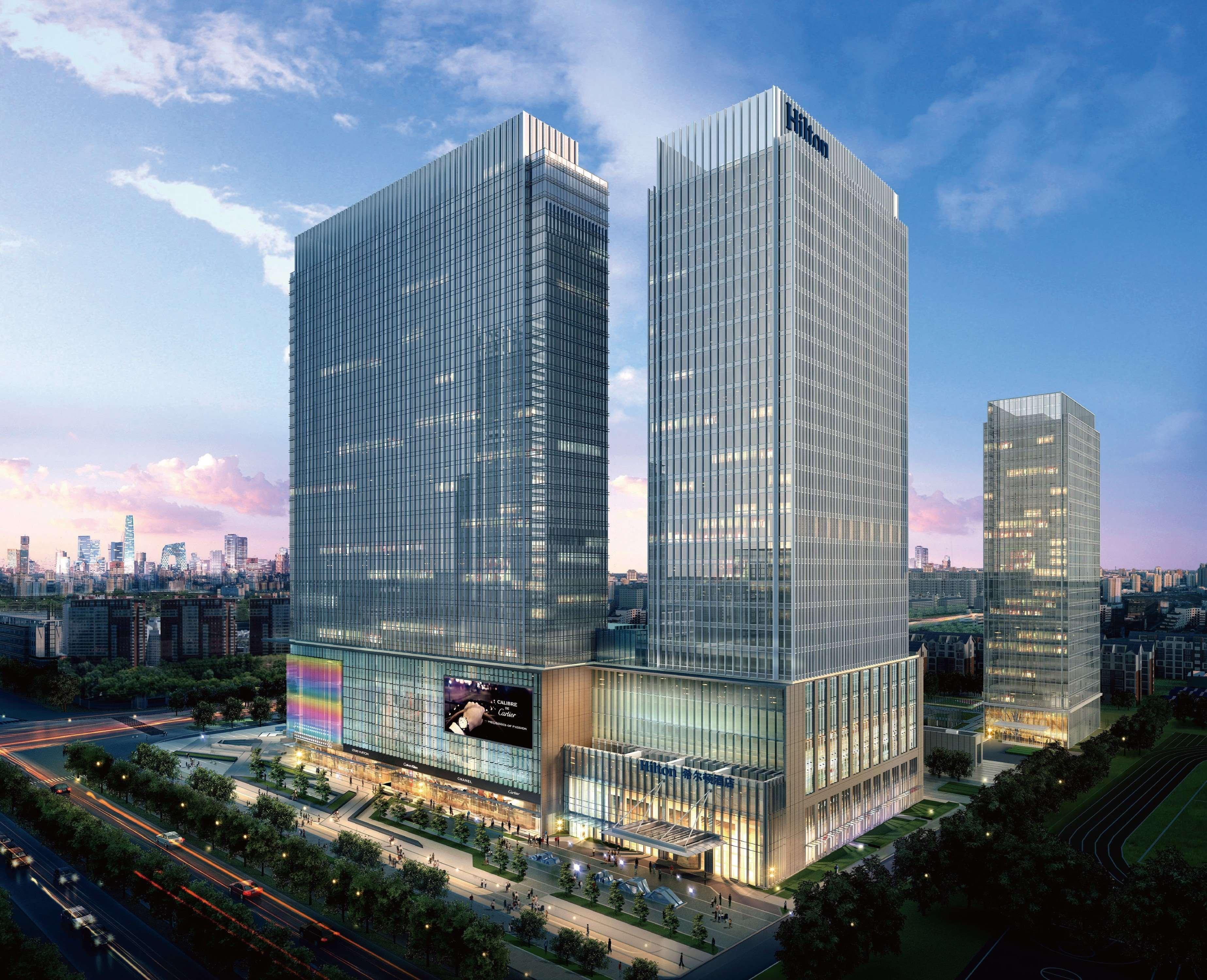 Hilton Beijing Tongzhou Hotel Eksteriør billede