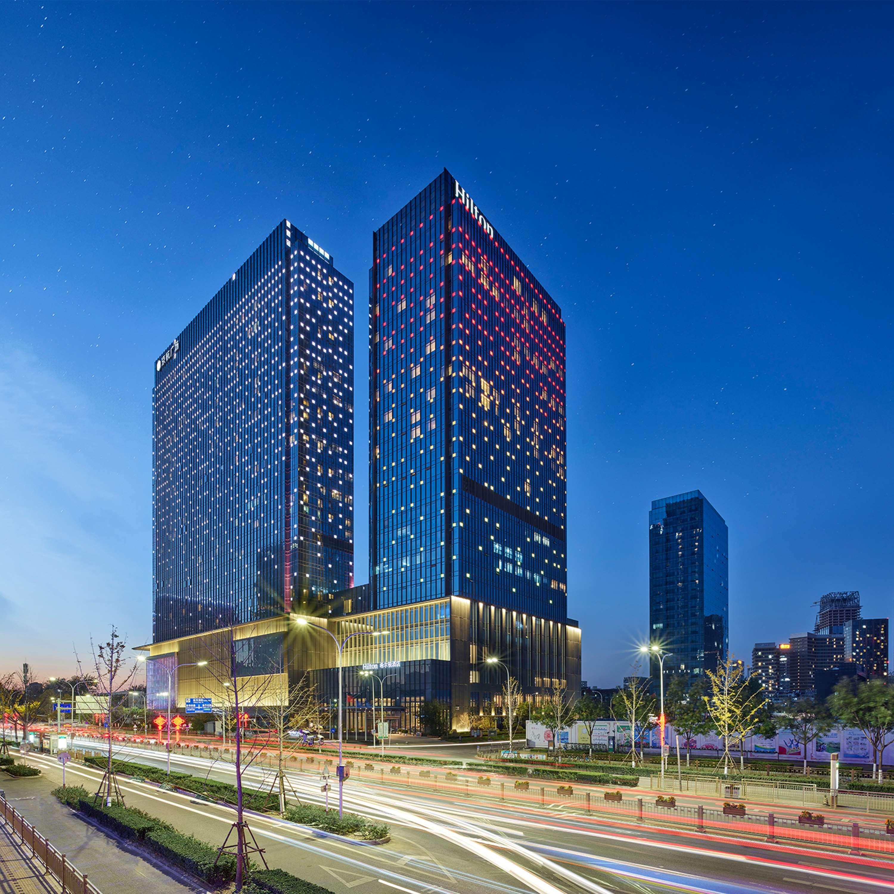 Hilton Beijing Tongzhou Hotel Eksteriør billede